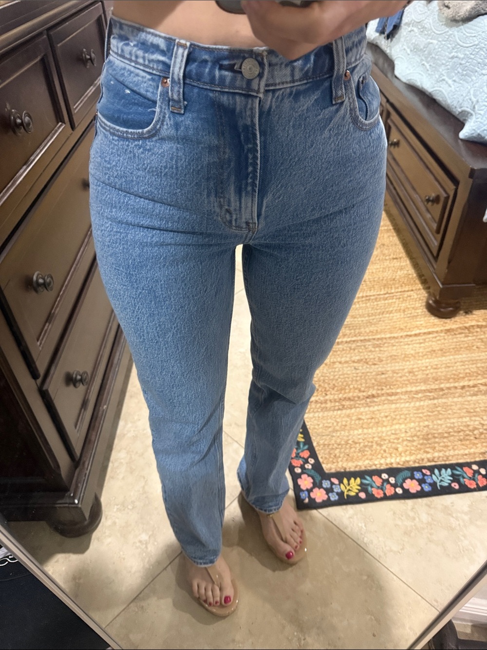Classic High-Rise Blue Women’s Jeans